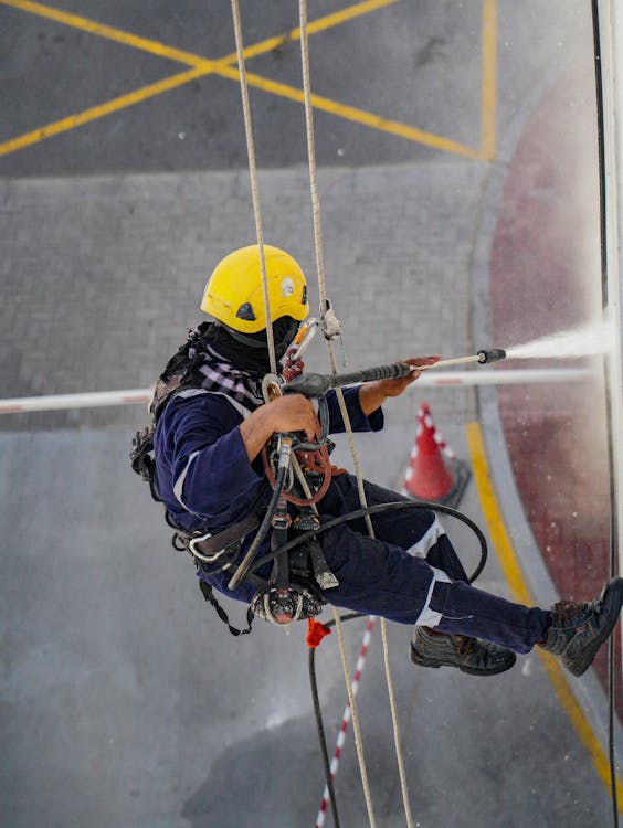 Concrete cleaning