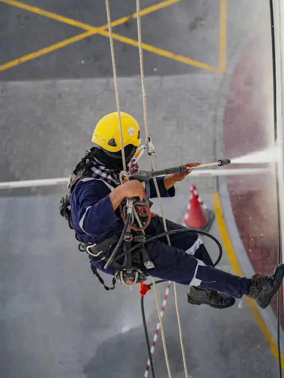 Concrete cleaning