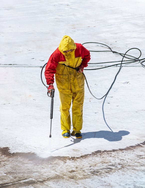 Deck cleaning